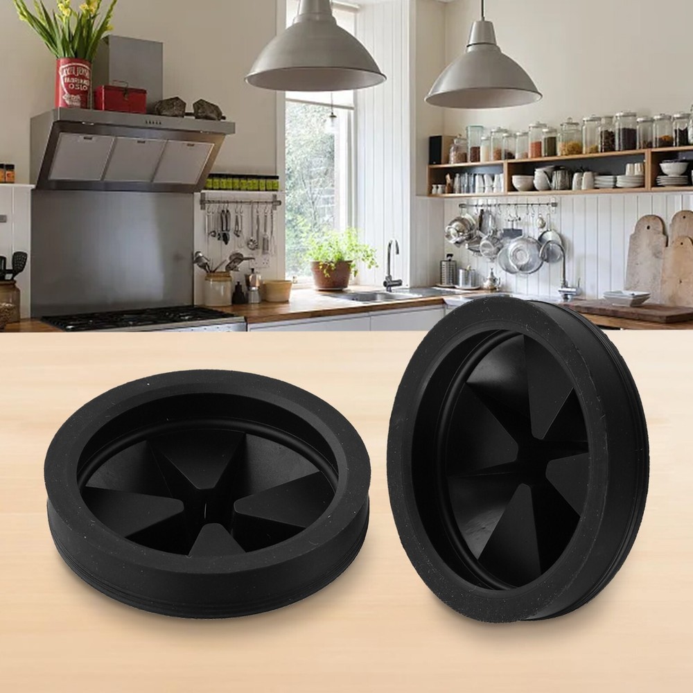 2X For Insinkerator Garbage Disposal Splash Guard Sink Baffle for Quiet Collar