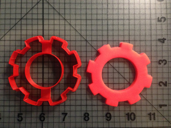 Gear Cookie Cutter