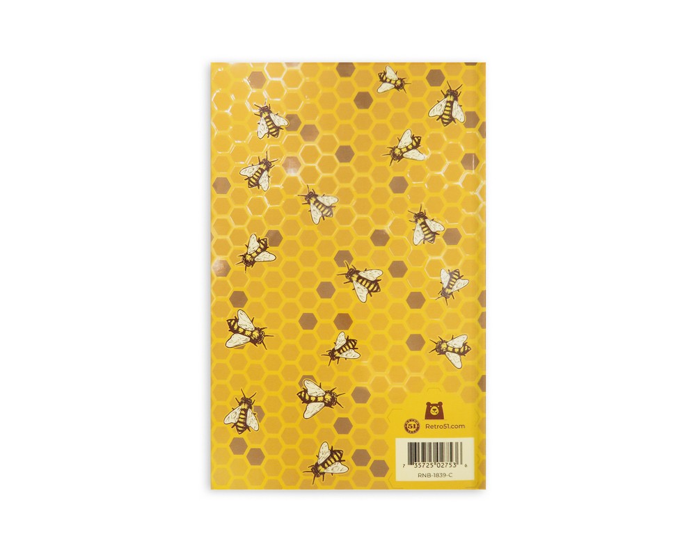 Retro 51 'Buzz' Honeybee Rescue Classic Notebook - Dotted - NEW