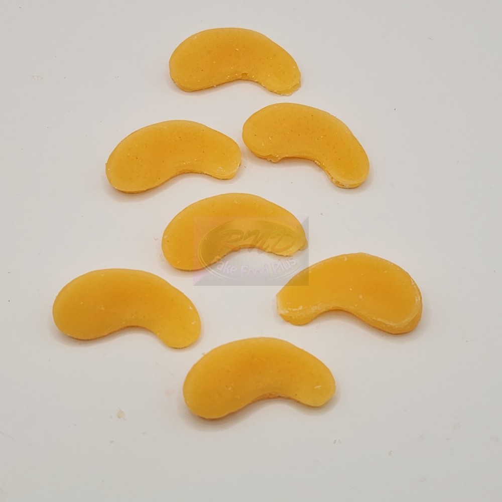Mini Peach Slices (scented), Fake Wax Fruit, Embeds, Props, Display, Approx 70ea