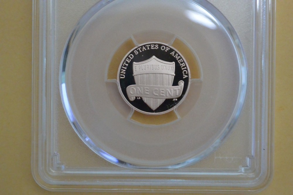 2019 S 1C Lincoln Cent PCGS PR69DCAM First Strike Shield