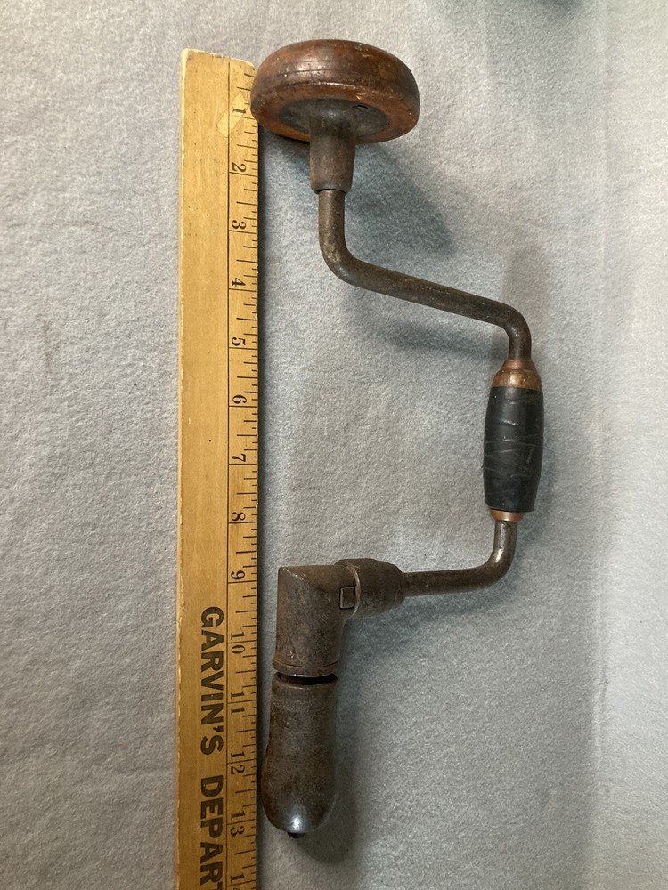 Vintage 12” Bit Brace Hand Drill