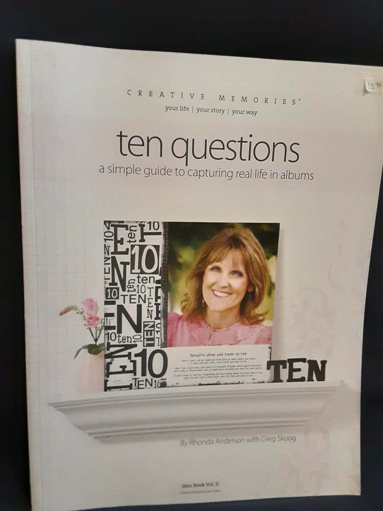 Creative Memories "Ten Questions" Idea Book