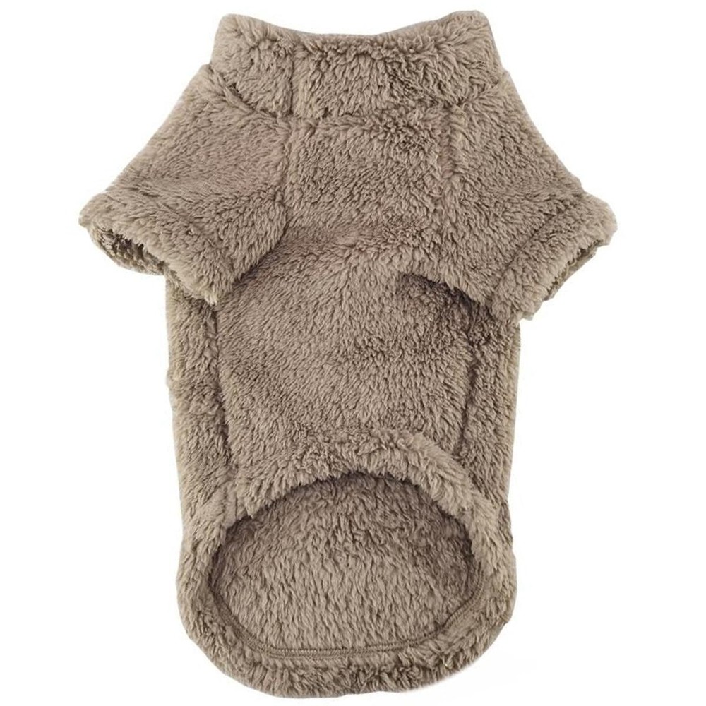 Doggie Design Soft Plush Pullover - Soft Brown