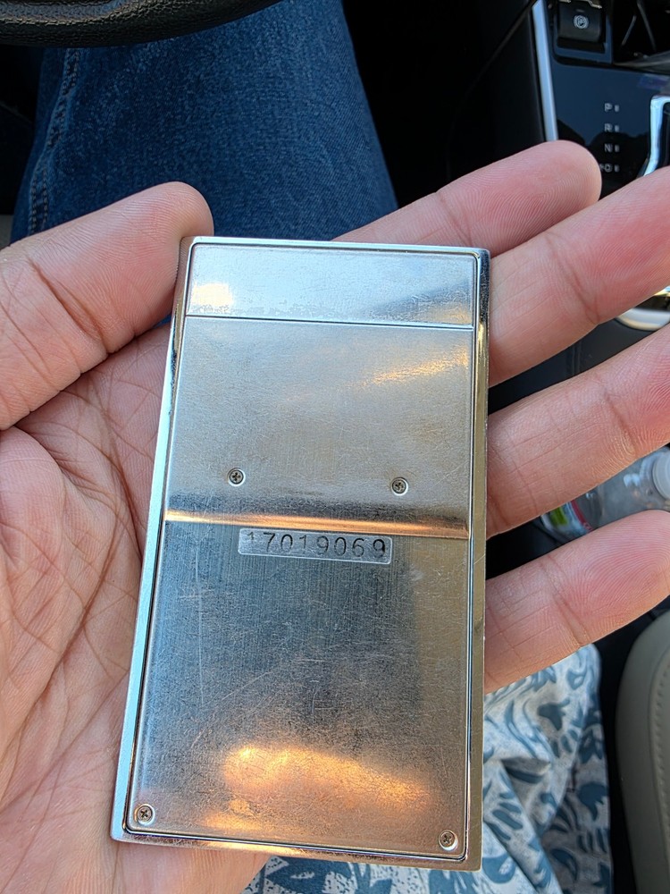 Sharp Solar Cell Calculator EL-835 "Apple Computer" model