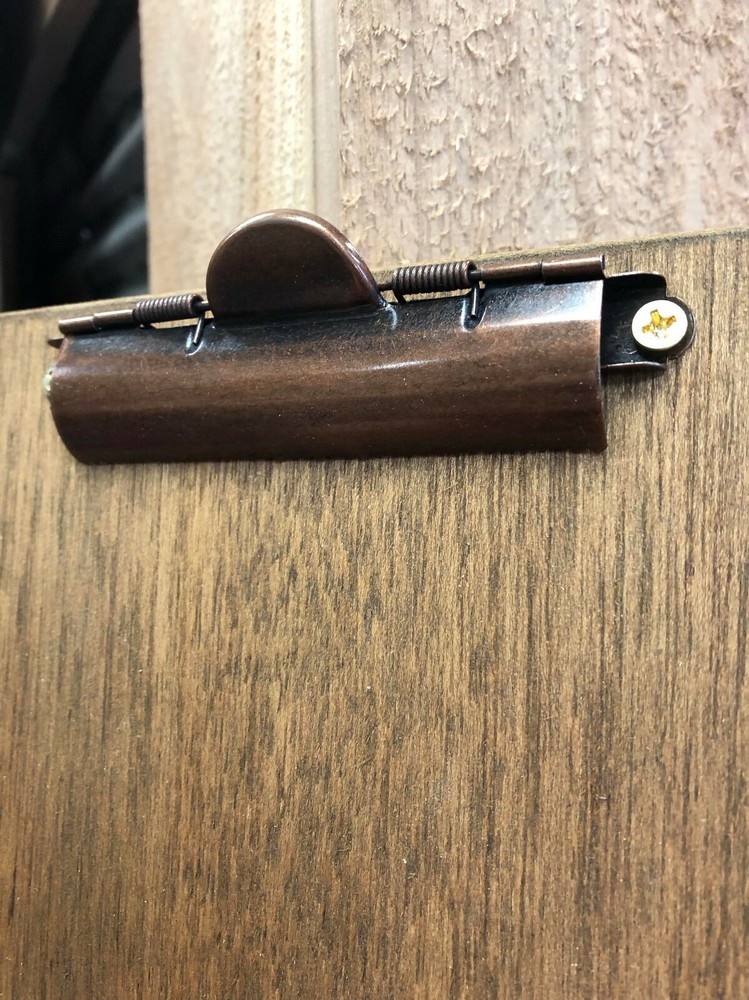Rustic Copper Antique Style Large Domed Clipboard Clip