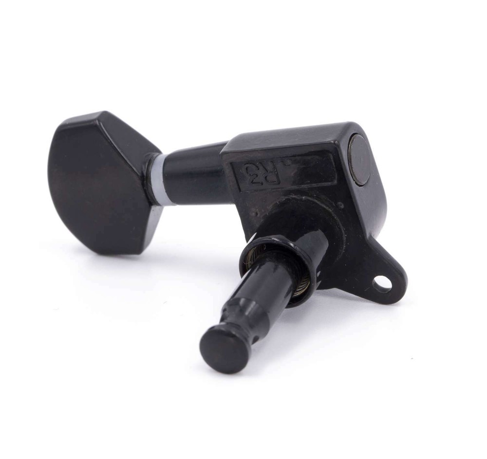 Genuine Tone Ninja Tuners, 6 Inline Staggered, Black