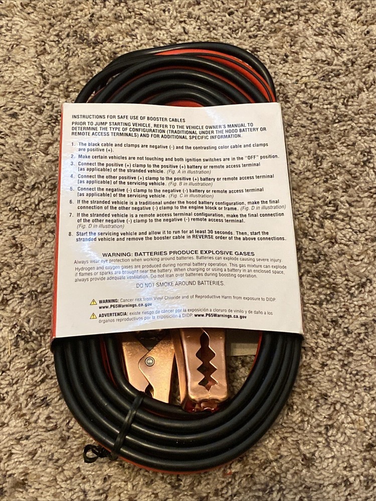 Super Start Booster Cables