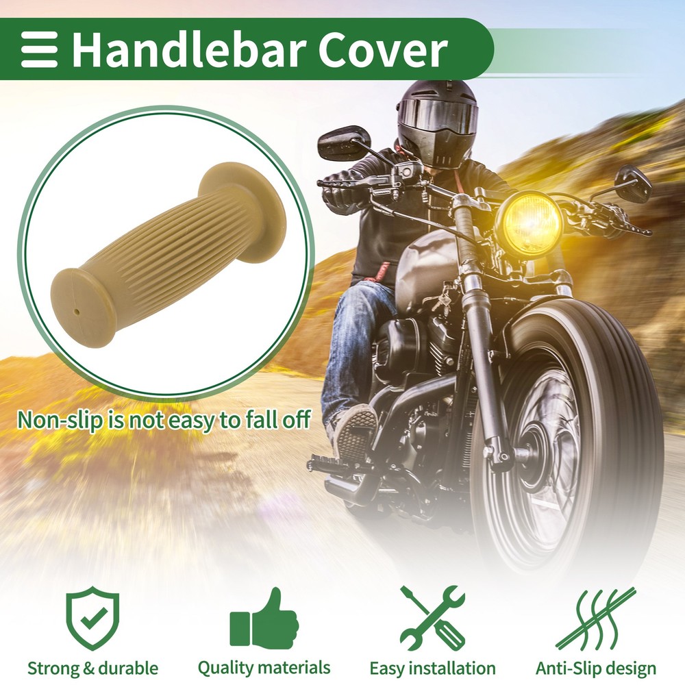 1" 25mm Motorcycle Knobs Handlebar Cover TPU Cachi