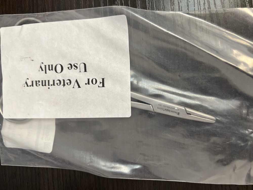 6” Straight Mayo-Hegar Needle Holder