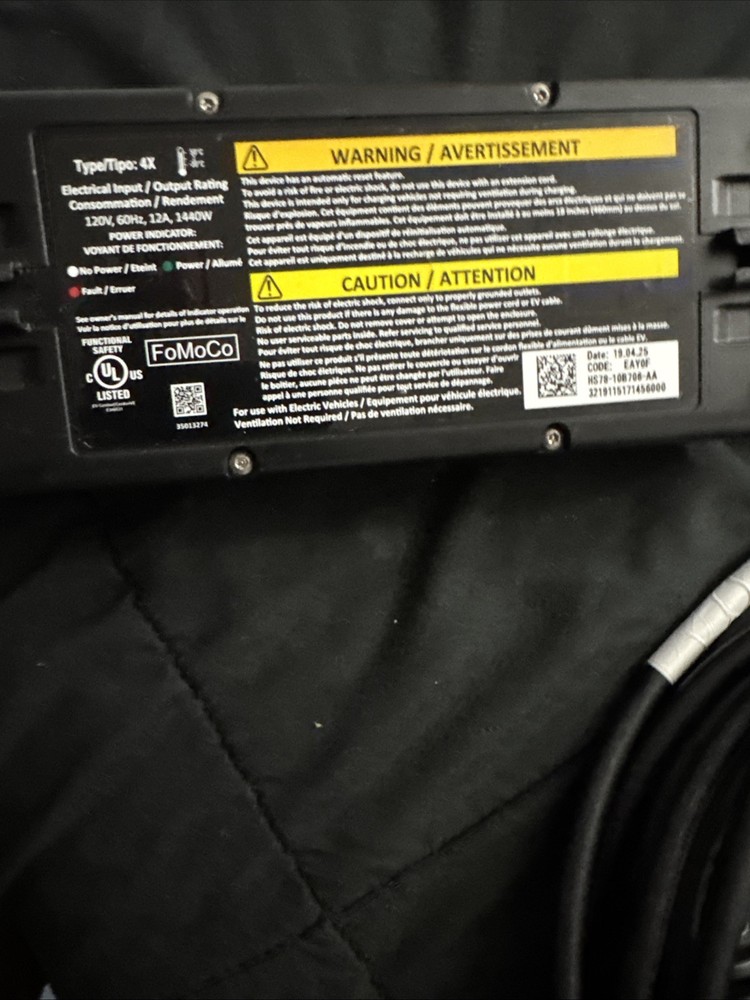 Genuine Ford EV And Hybrid Mobile Charging Unit