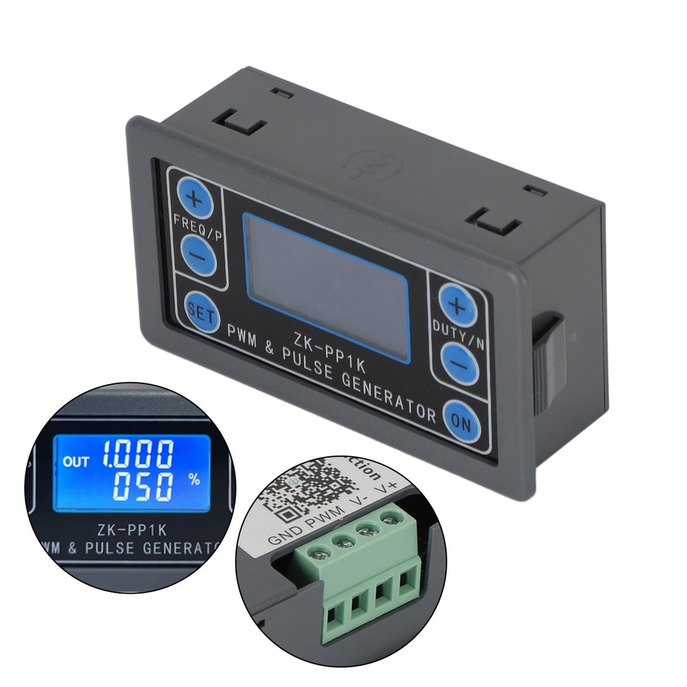 Adjustable PWM Signal Generator Module Pulse Frequency Duty Cycle Square Wave #8