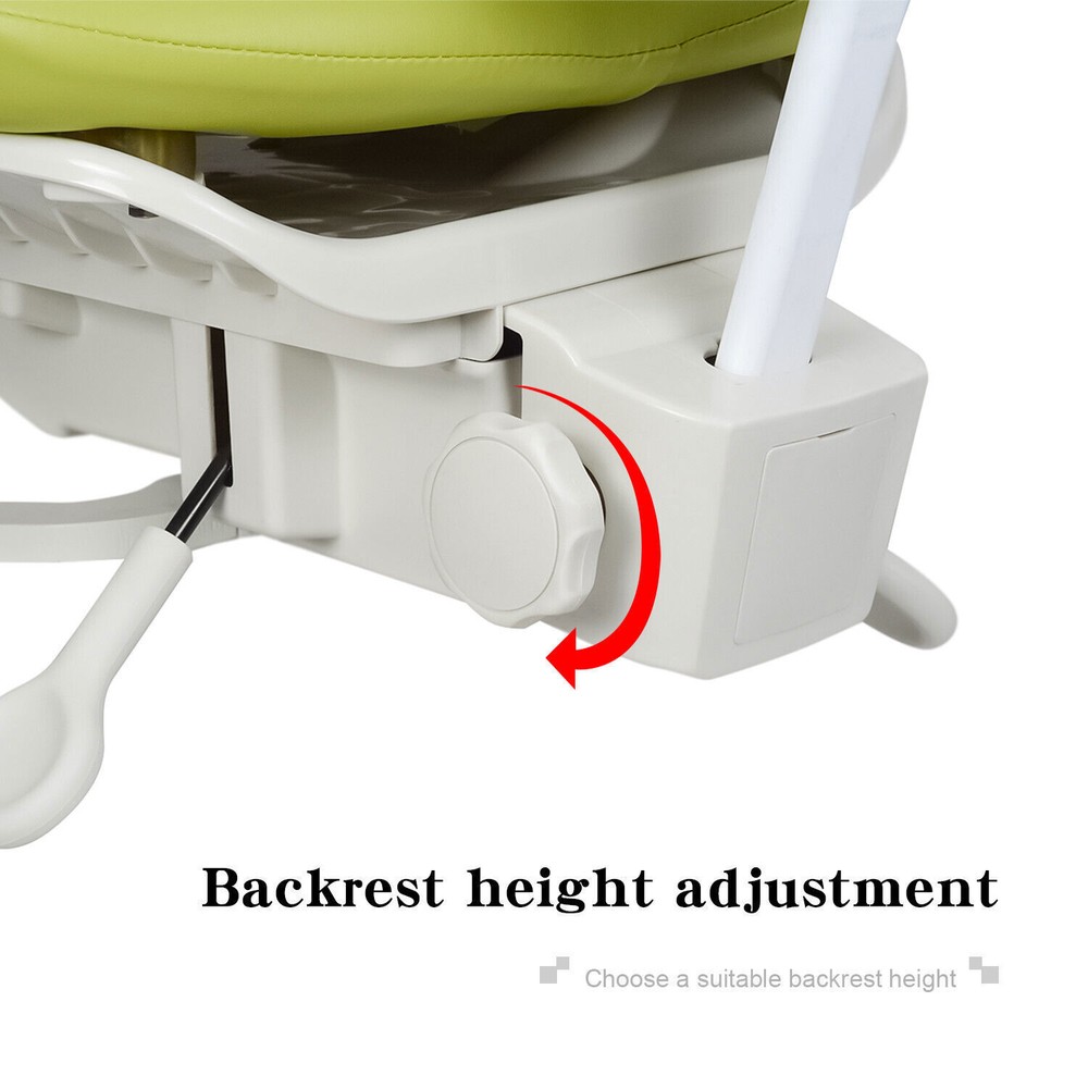 Ergonomic Dental Microscope Stool Micro Surgeon Chair Adjustable Foot Controlled