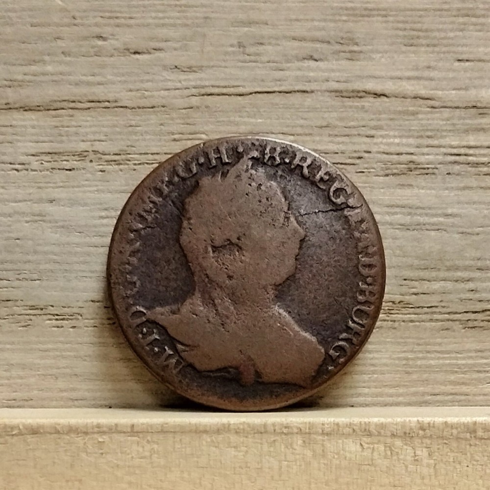 1778 1 Liard Austrian Netherlands Coin
