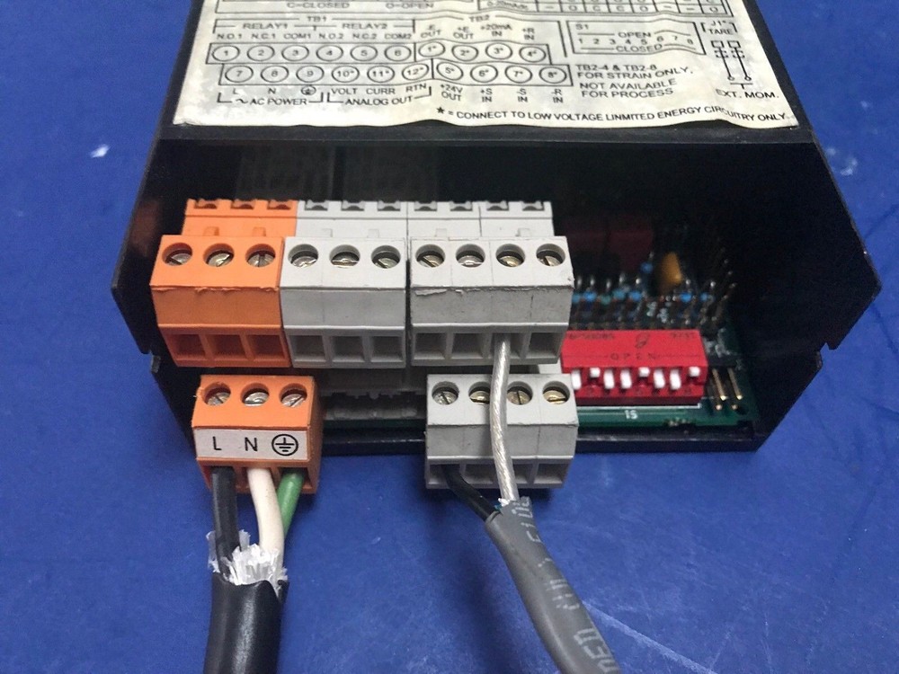 Omega DP25-E-R Panel Meter and Controller w/ Dual Alarms, Used