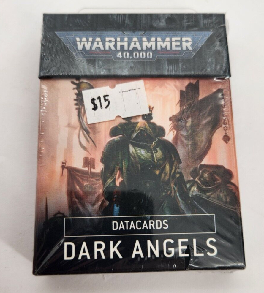 NEW!!! Games Workshop Warhammer 40k Datacards: Dark Angels