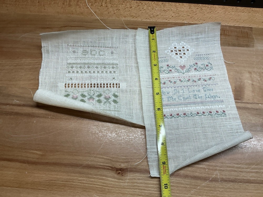 Lot Of 2 Finished Needlepoint Pieces