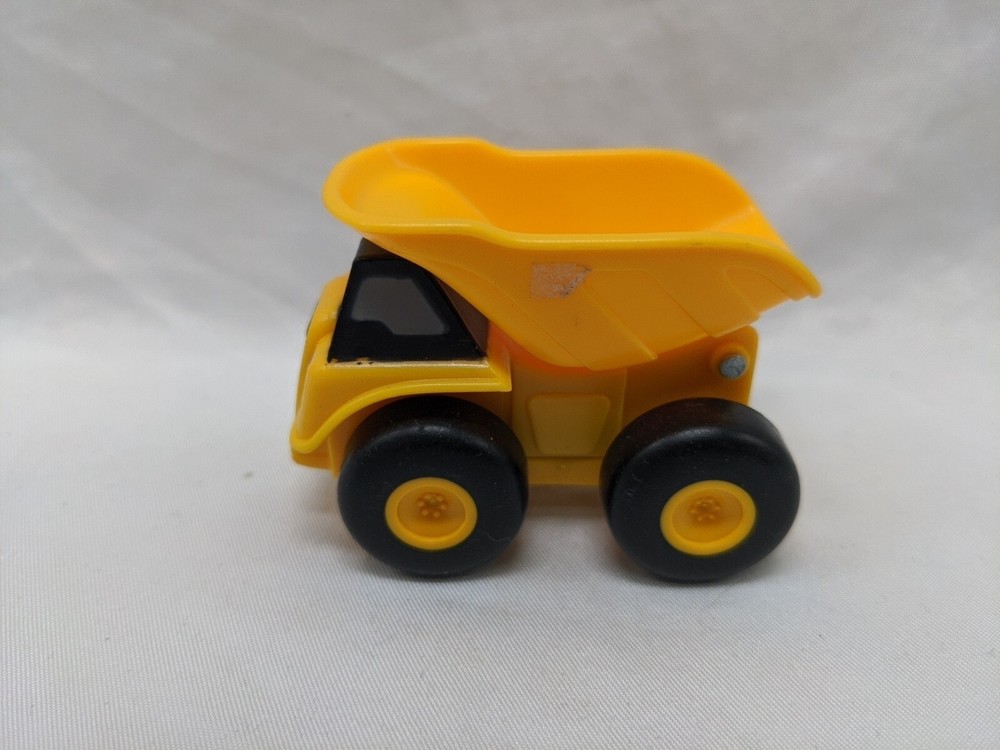 Toy State Yellow Plastic Dump Truck 2"