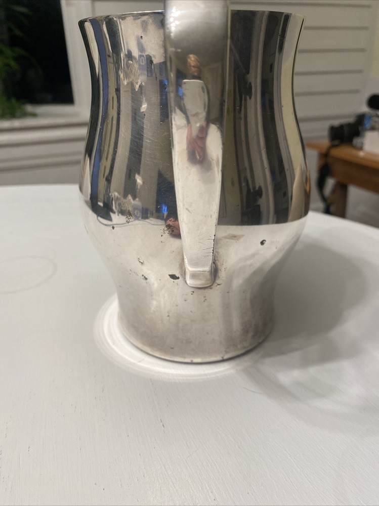 Vintage Fifth Avenue Silver Co.-Silver Plate Pitcher-Silver On Copper