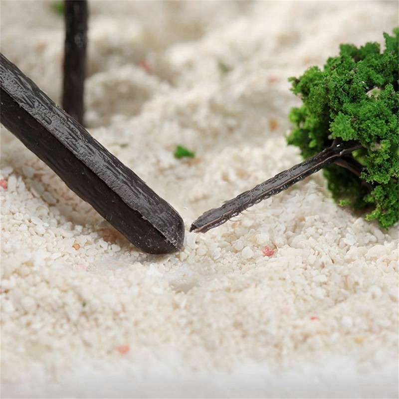 11Pcs Tree Model Mixed Size Artificial Trees Train Railway Diorama Layout Decor