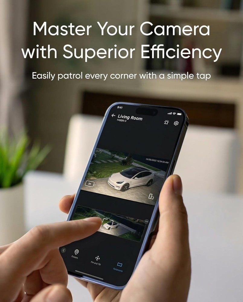 Eufy 360° Coverage Floodlight Camera E30, AI Detection and Tracking, No Monthly