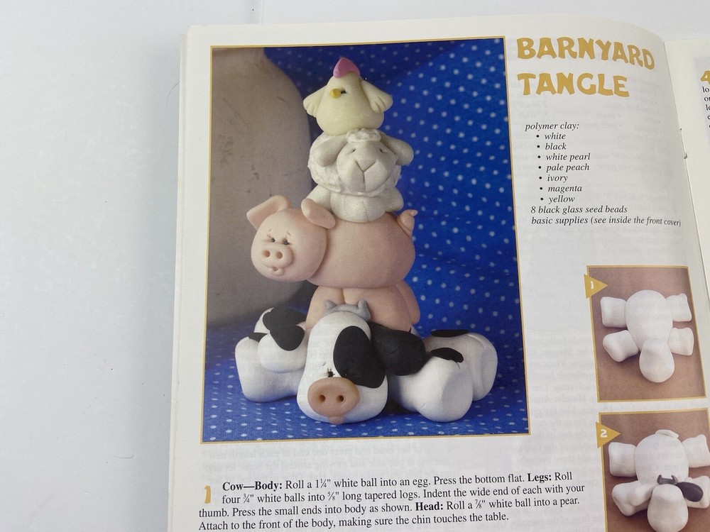 Clever Clay Creations 11 Cute Polymer Clay projects Instructions Step By Step