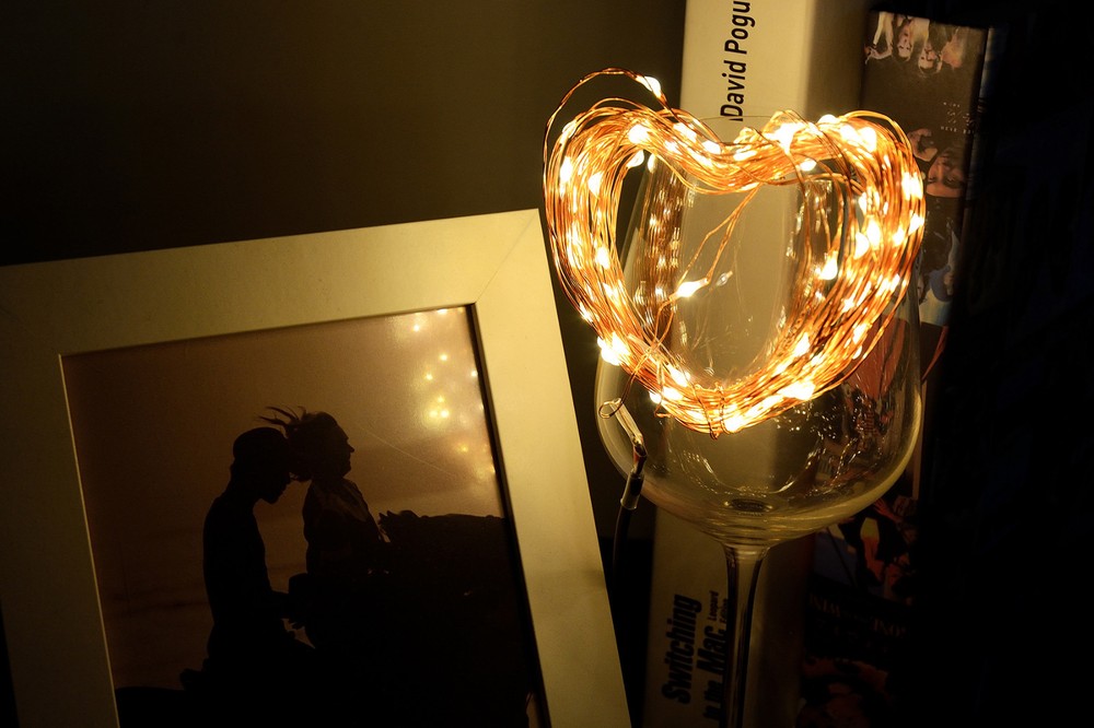 2 Pack Fairy LED Copper Wire String Lights Warm White 66ft 200 LED with Remote