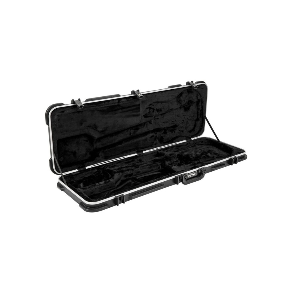 SKB Cases 1SKB-44 Rectangular Bass Guitar Case TSA Latch Over-Molded Handle