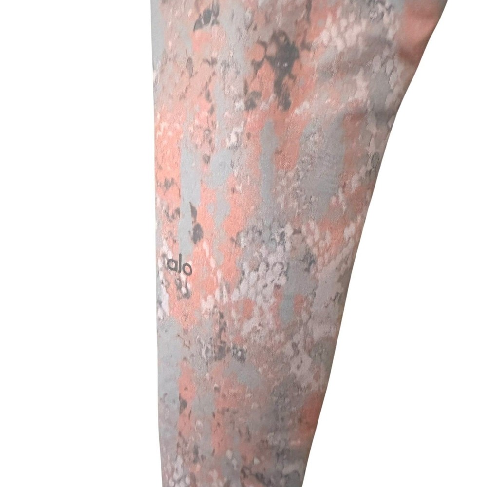 ALO YOGA Airbrush Legging Tropical Peach Python Medium