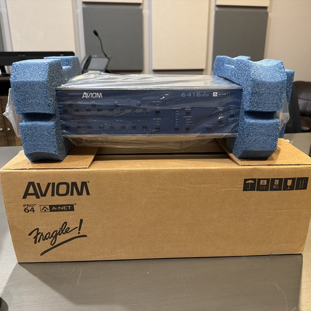 Aviom 6416 dio.  Open Box, Rep Sample.  Great Condition!