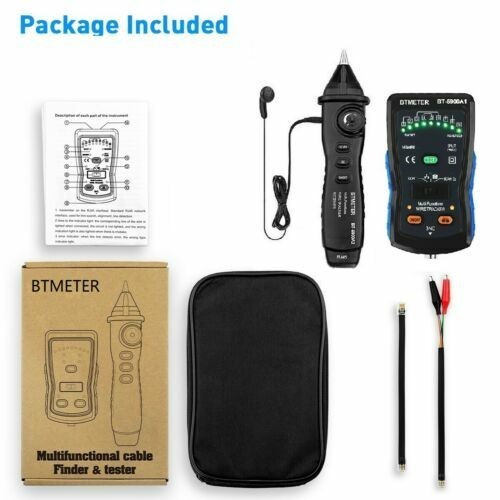 Network Line Finder Tester Detection Cable Tester Phone Cable Track Reader Tool