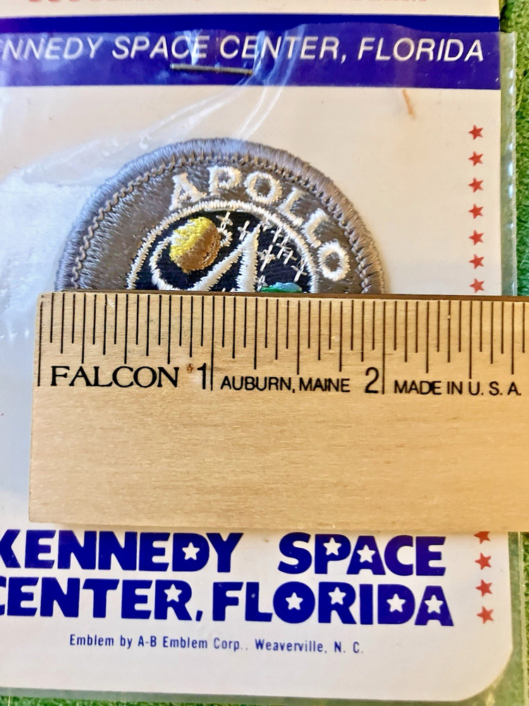 2 NOS Souvenir Space Emblems Kennedy Space Center NASA Space Shuttle