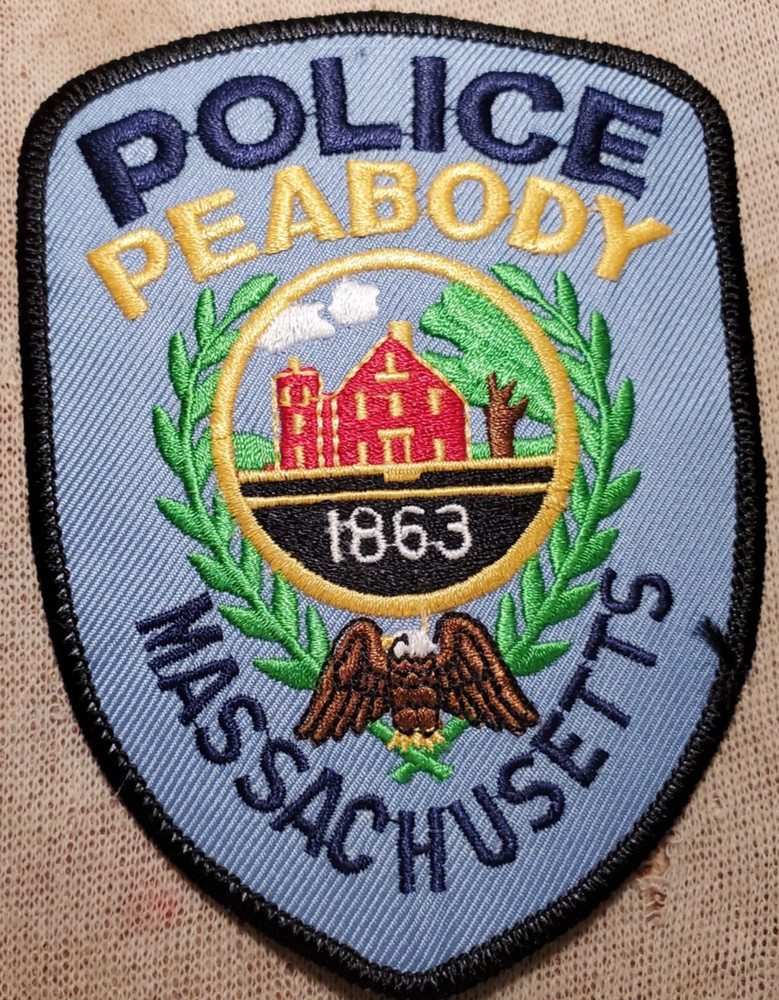 MA Peabody Massachusetts Police Shoulder Patch