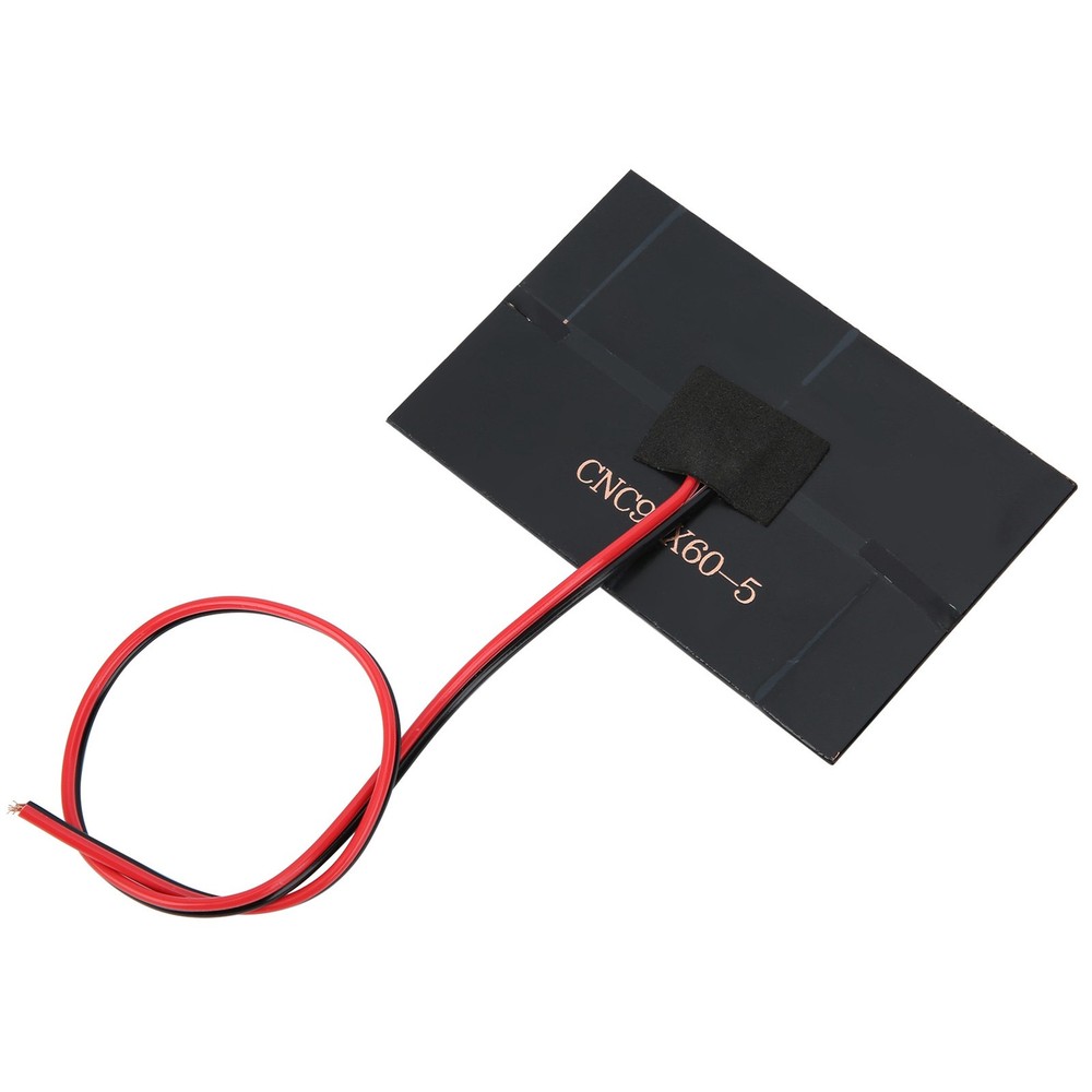 5pcs DC5V 150mA 5pcs Solar Panel Module With 30cm/11.8in Wire Charging