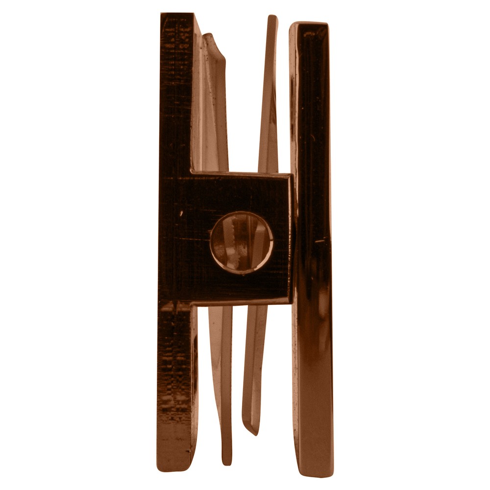 CRL UC79PC0 Polished Copper Oversized Fixed Panel U-Clamp