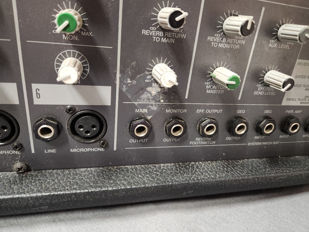 Fender SR6520PD Powered Mixer, TESTED/VG+