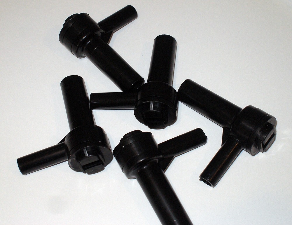 5-Pack Atomizing Nozzle Spray Tips Nozzles, Liquid Plastics and Silicone Rubbers
