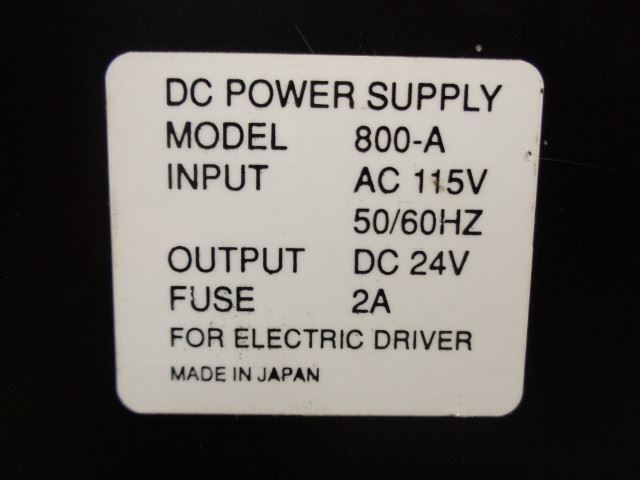 Assembly Systems 800-A Torque Driver w/ Controller, Tested/Working