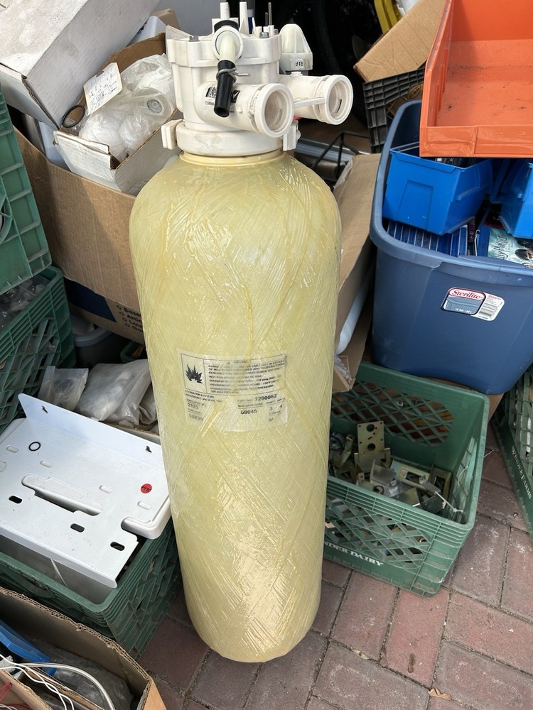 Ecowater 10x35 Fiberglass Water Softener Filtration Tank, With Valve As Pictured
