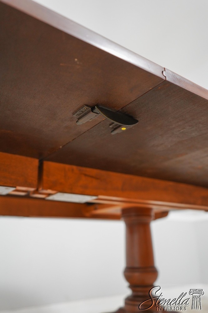 L60662: ELDRED WHEELER Cherry Bench Made Dining Room Table