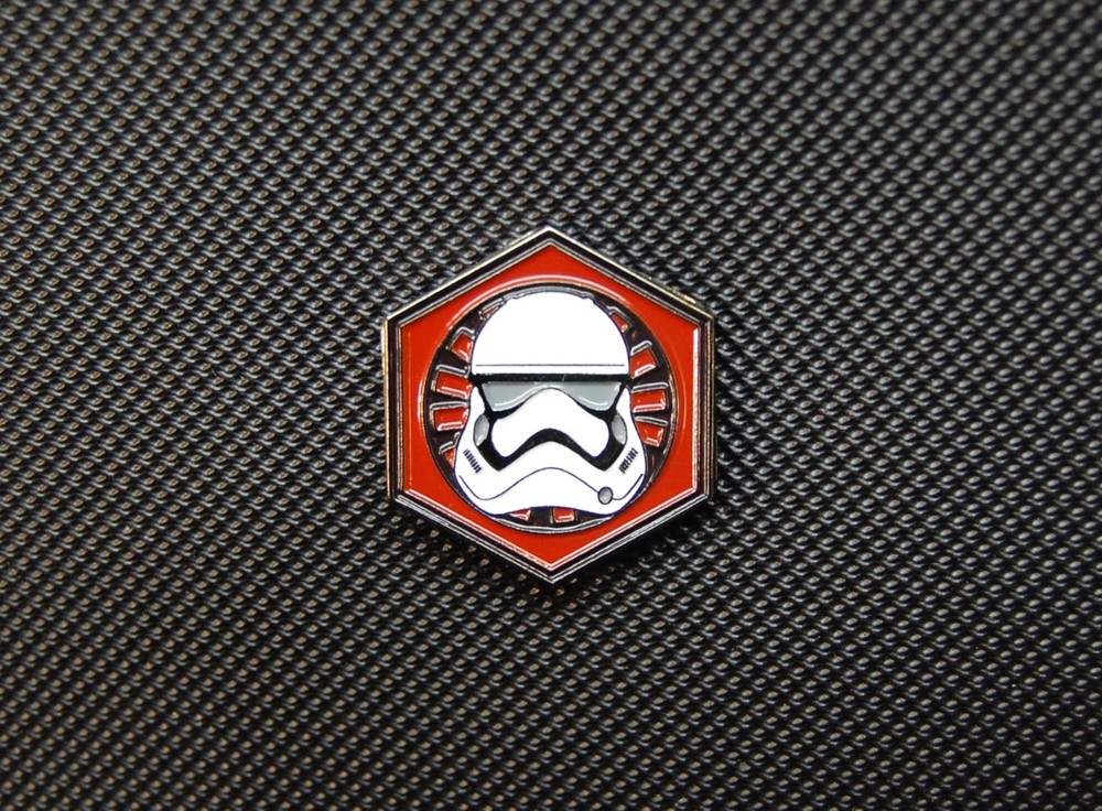 Star Wars First Order Storm Trooper Enamel Pin