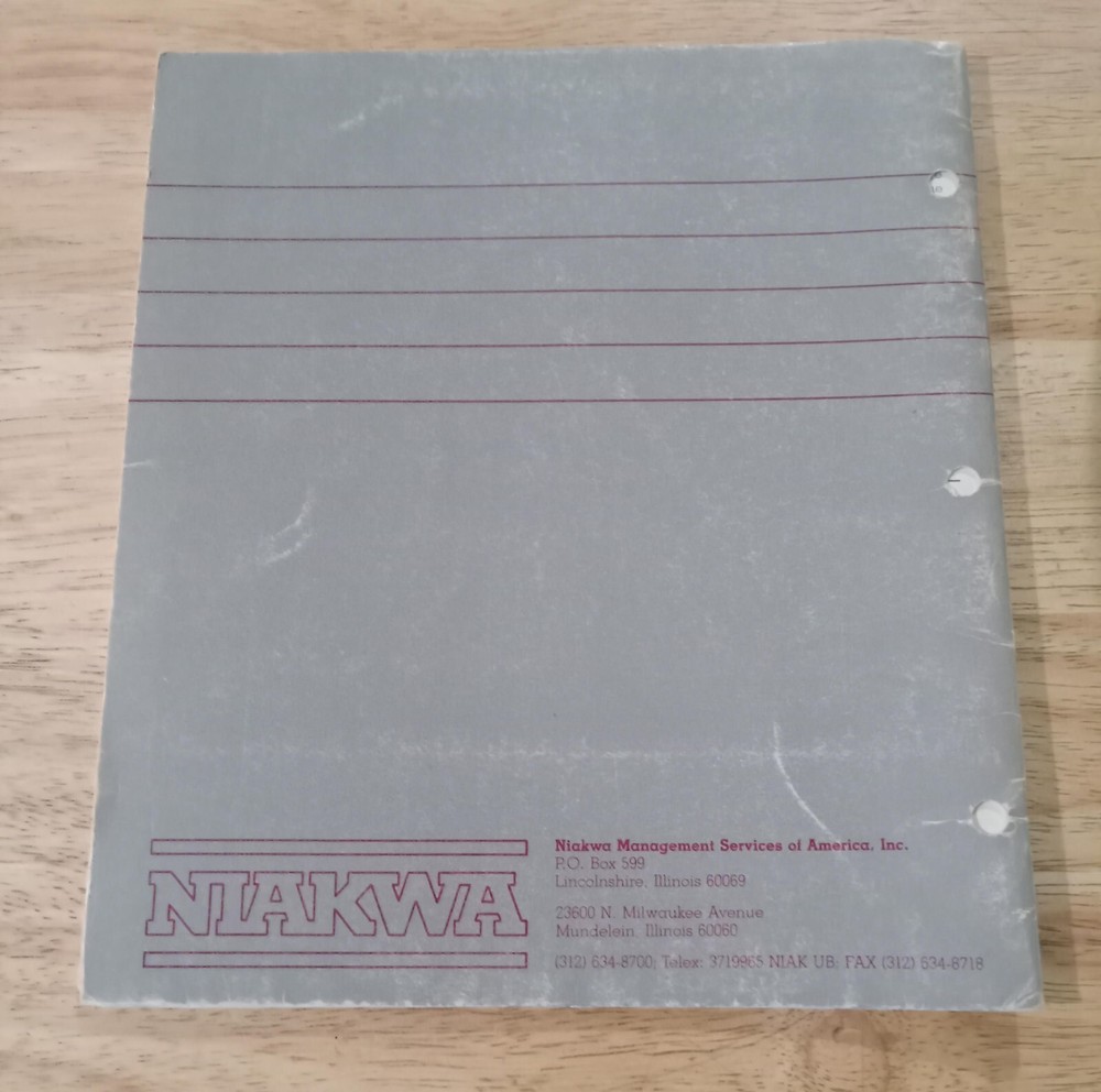 Niakwa BASIC-2C Runtime Package User's Guide 2nd Edition 1986 for MS-DOS