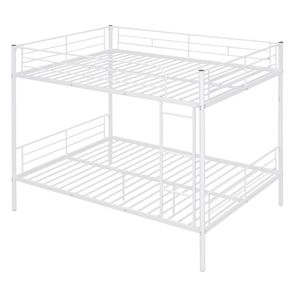 Save Space or Split Into 2 Beds Full Over Full Metal Bunk Bed