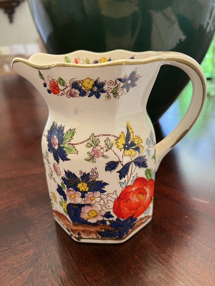 Royal Crown Hand Painted Pitcher