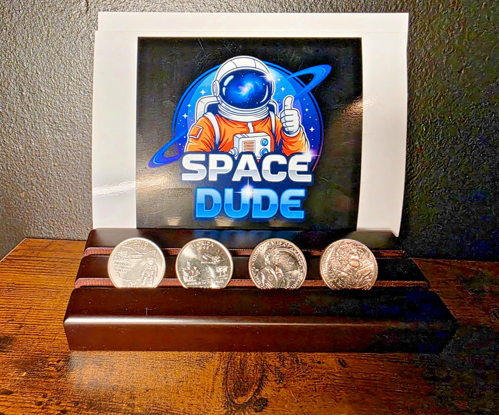 4 New Space Themed Quarters ( All Denver Mint)