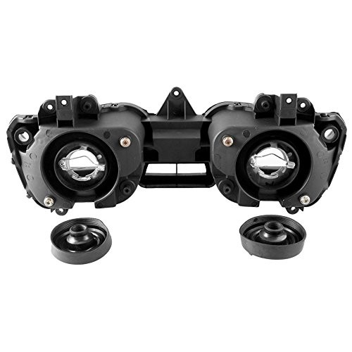Motorcycle Front Headlight Headlamp Shell Assembly Housing Kit Compatible