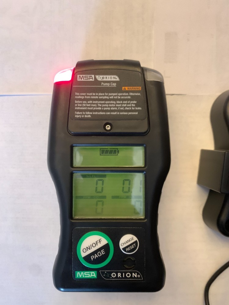MSA Orion Four Gas Meter with Charger