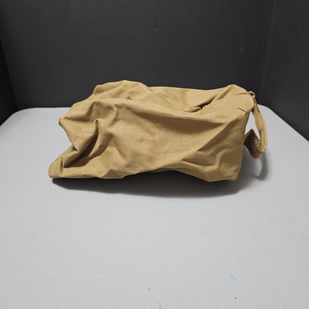 Mercury Tactical Gear Tan Canvas Toiletrie Bag