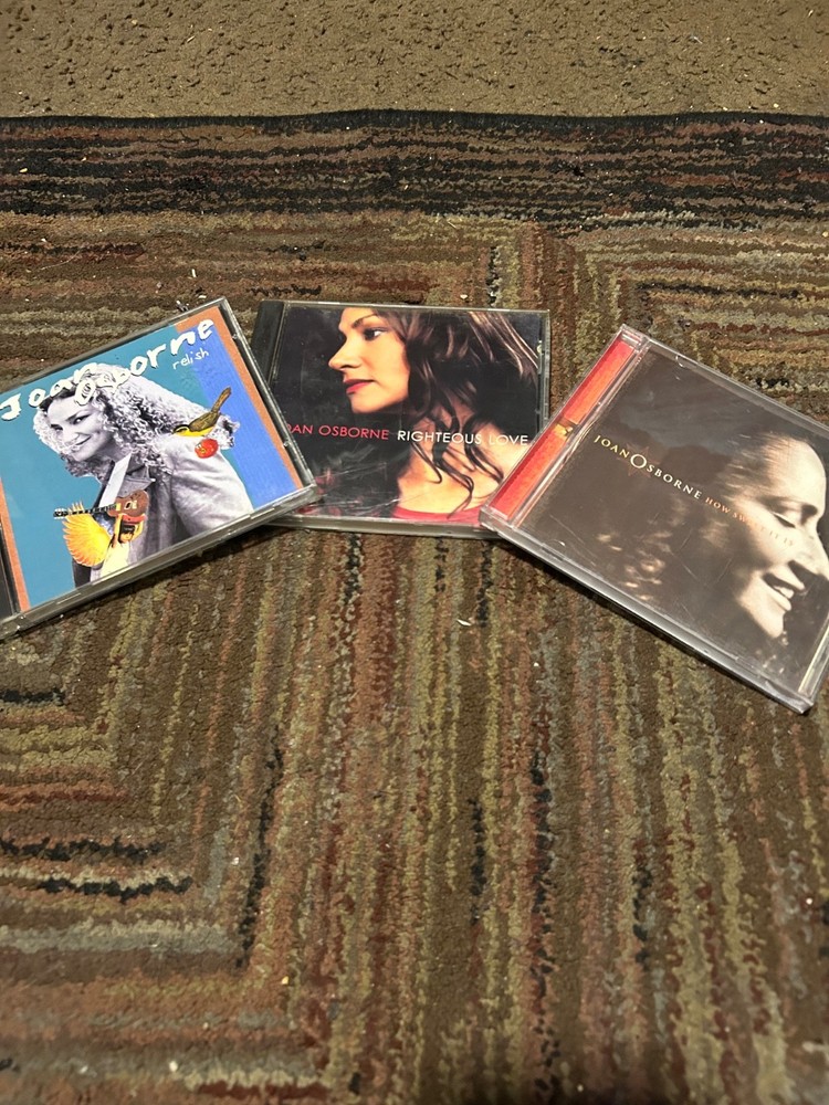 JOAN OSBOURNE: 3 CDS ROCK PRE-OWNED