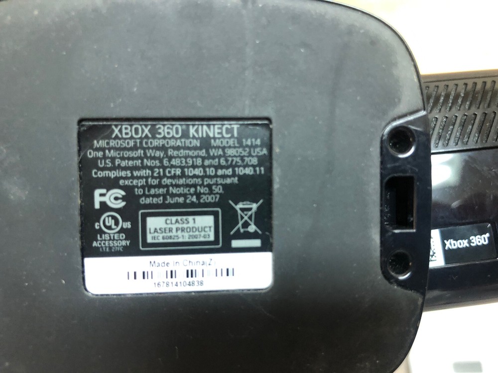 Microsoft Motion Sensing Gaming Controller For Xbox 360 Kinect Includes 3 Games